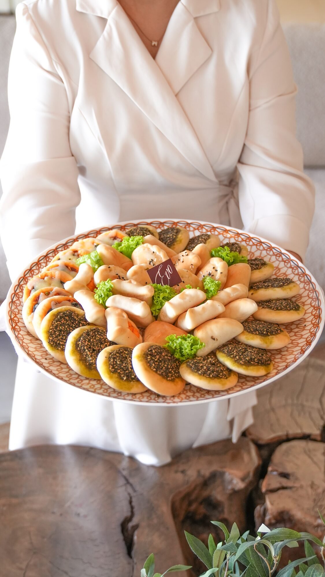 Plated dish